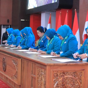 Giat Pelantikan Ketua TP-PKK  Kabupaten Halmahera Timur